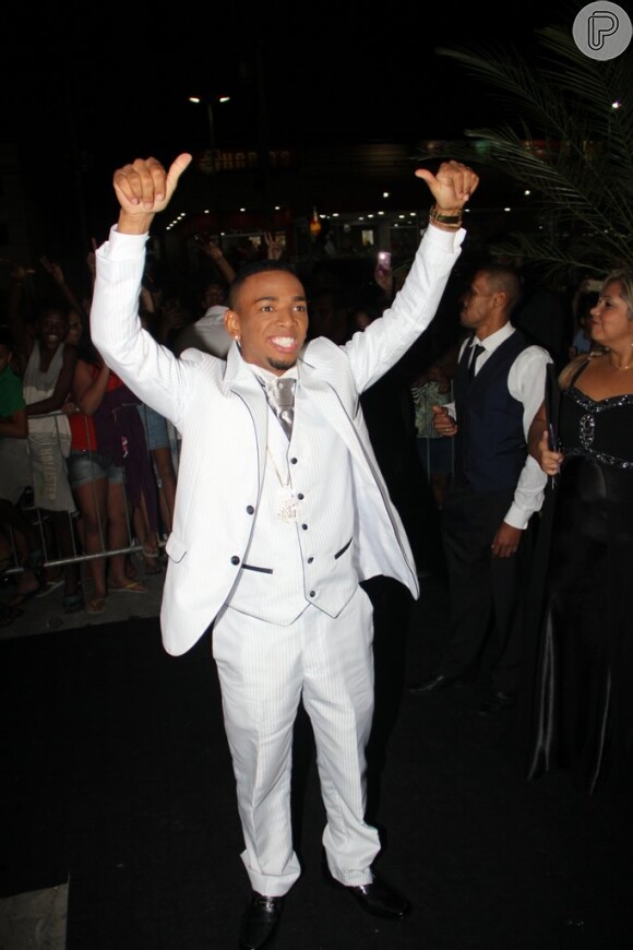 Nego do Borel comemorou seu aniversário de 23 anos com uma festa luxuosa, avaliada em R$ 400 mil, na Zona Oeste do Rio de Janeiro