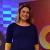 Na reta final da gravidez, Fernanda Gentil também assumiu a apresentação do 'Globo Esporte' no Rio. 'Estou me sentindo bem disposta. Gosto muito de trabalhar'
