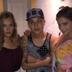 MC Gui janta com Isabella Santoni e Gabi Lopes em festa da novela 'Malhação'