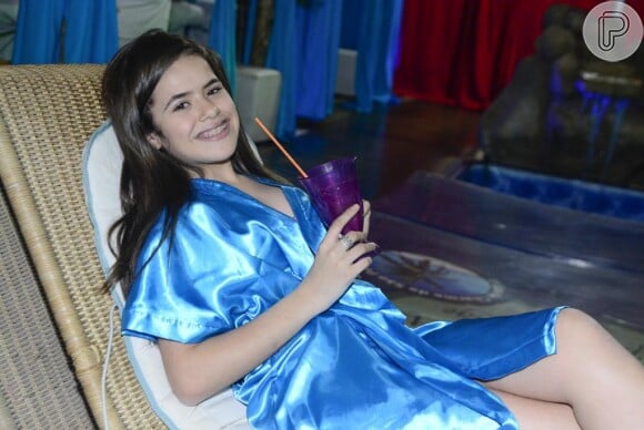 Maisa Silva comemorou aniversário de 13 anos em SPA