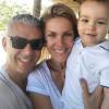 Ana Hickmann viajou com marido e filho para Trancoso no último domingo, 11 de julho de 2015