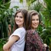 Camila Queiroz e Bruna Hamu começaram a carreira como modelo