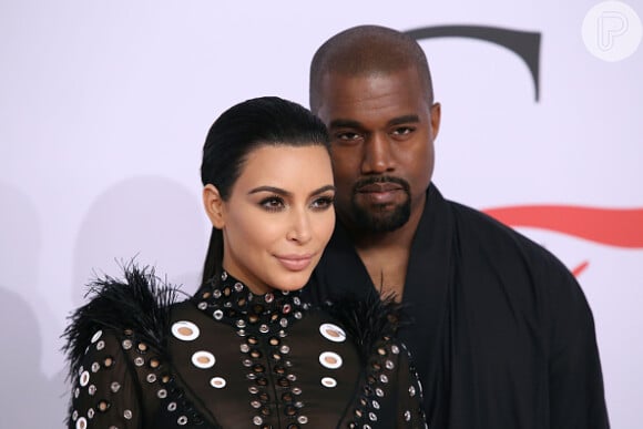 Kanye West e Kim Kardashian formam um dos casais mais badalados da atualidade