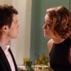 Amora (Sophie Charlotte) pede Maurício (Jayme Matarazzo) em casamento e pede que ele esqueça o que ela teve com Bento (Marco Pigossi), em 'Sangue Bom'