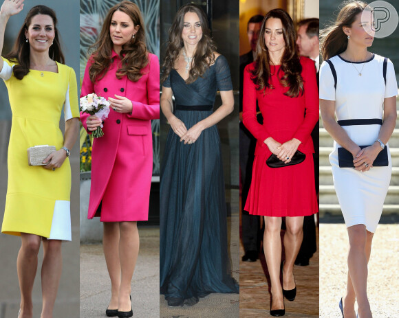 Eclética, Kate Middleton diversifica nos estilos e valores das peças que usa
