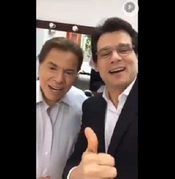 Vários internautas comentaram no Instagram de Celso Portiolli, o quanto gostaram do vídeo ao lado do apresentador Silvio Santos