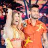 Lorena Improta dançou forró com Lucas Lucco na final do concurso para ser bailarina do 'Domingão do Faustão'