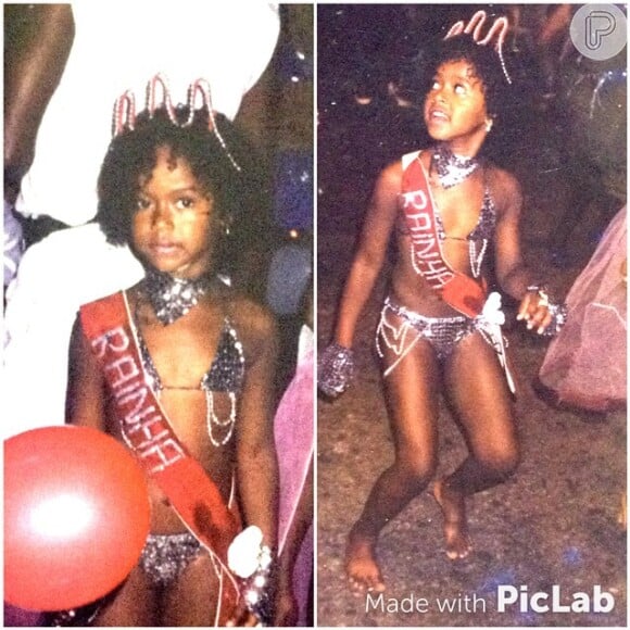 Brennda começou a desfilar no Carnaval aos 6 anos de idade