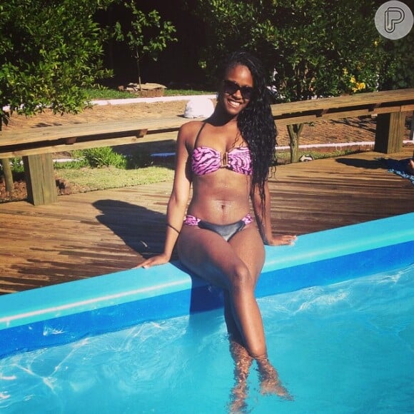 Lorena Improta (loira), Brennda Martins e Francielle Pimenta (à esquerda) são as novas integrantes do corpo de balé do 'Domingão do Faustão'