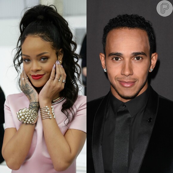 Rihanna e Lewis Hamilton estão namorando em segredo, de acordo com o jornal inglês 'The Sun'