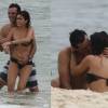 Fernanda Paes Leme também trocou beijos com o galã da Globo em cenas da novela 'Salve Jorge'