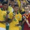Neymar foi considerado o melhor jogador da Copa das Confederações Fifa 2013, que aconteceu no Brasil