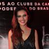 Mariana Rios curte show da cantora Anitta no Club Royal, em São Paulo, em 16 de julho de 2013