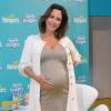 A atriz está grávida de sete meses e espera uma filha, que a princípio se chamará Mina