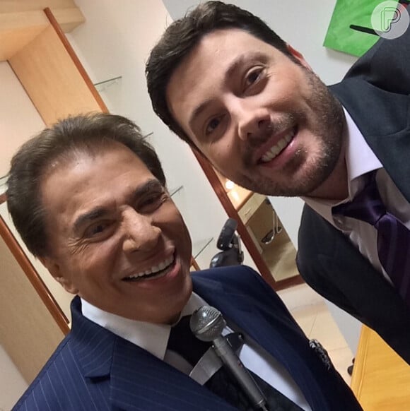 Silvio Santos sabatinou Danilo Gentili sobre sua vida pessoal durante participação do humorista em seu programa que vai ao ar no próximo domingo, 18 de outubro de 2015