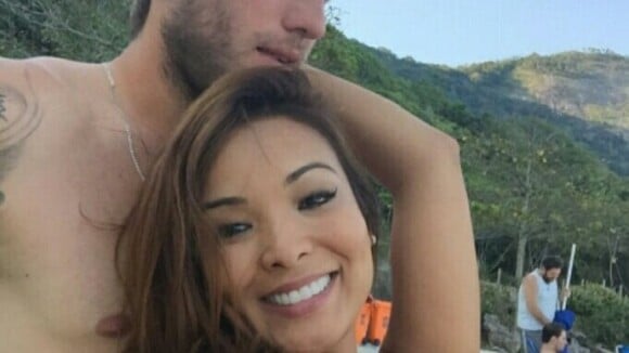 Carol Nakamura assume namoro com jogador do Vasco, Aislan Lottici: 'Muito feliz'