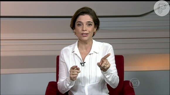 Renata Lo Prete é comentarista do 'Jornal das Dez', da Globo News e já está no 'stand by', pronta para substituir Waack no 'Jornal da Globo', quando necessário