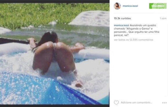 Na última semana Monica Iozzi usou o seu Instagram para criticar as Panicats