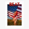 Além de exibir suas curvas, Beyoncé apareceu vestida com bandeira dos Estados Unidos