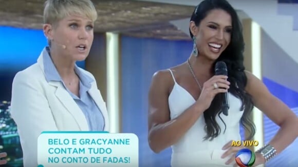 Xuxa sobre corpo musculoso de Gracyanne Barbosa: 'Lembra homem e eu gosto'