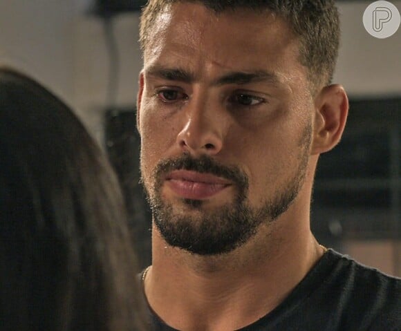 Juliano (Cauã Reymond) pede perdão a Toia (Vanessa Giácomo) e propõe que eles deixem tudo para trás e fujam juntos, na novela 'A Regra do Jogo'