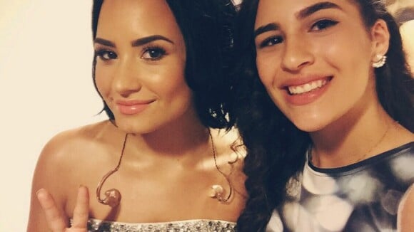 Livian Aragão faz selfie com Demi Lovato: 'Um dos melhores dias da minha vida'