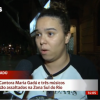 Em entrevista à Globo News, Maria Gadú se mostrou assustada: 'Saíram de repente do carro, com pistolas. Foi meio apavorante porque a porta não abria, aquela coisa da trava'