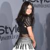 Selena Gomez era uma das celebridades mais animadas no InStyle Awards 2015, no dia 26 de outubro de 2015, em Los Angeles