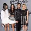 Doona Bae, Selena Gomez, Nicolas Ghesquiere e Michelle Williams no InStyle Awards 2015, em 26 de outubro de 2015