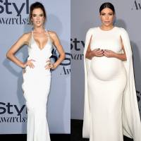 Alessandra Ambrosio e Kim Kardashian arrasam em evento de moda. Veja looks!