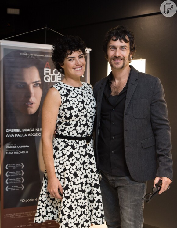 Ana Paula Arósio e Gabriel Braga Nunes protagonizam o filme 'A Floresta que se Move'. 'Nunca tínhamos trocado um beijo', contou em lançamento nesta terça, 27 de outubro de 2015