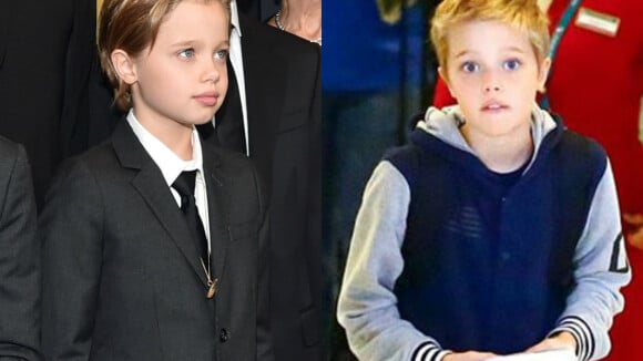 Shiloh, filha de Angelina Jolie e Brad Pitt, muda visual e adota cabelos curtos