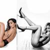 Anitta dividiu opiniões na internet ao fotografar para a revista VIP. Na imagem, ela repete a pose de Rihanna num ensaio anterior