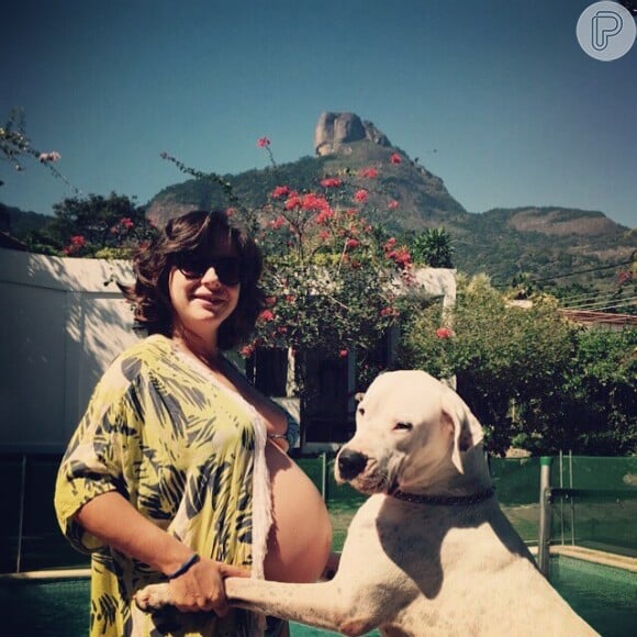 Regiane Alves engordou cerca de 7kg na segunda gravidez