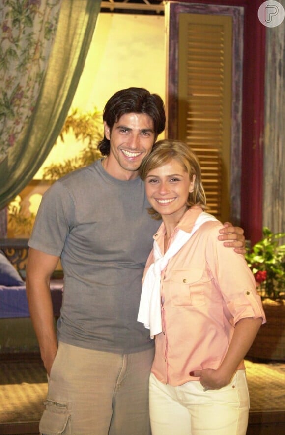 Gianecchini e Giovanna também formaram par na novela 'Da Cor do Pecado' (2004)