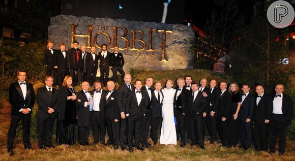 Muitas celebridades participam da pré-estreia de 'O hobbit', em 12 de dezembro de 2012 no Odeon Leicester Square, em Londres