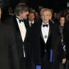 Stephen Fry e Sir Ian McKellen participam da pré-estreia de 'O hobbit', em 12 de dezembro de 2012 no Odeon Leicester Square, em Londres