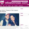 A mensagem de Dia dos Namorados entre Daniel Alves e Thaissa Carvalho também foi notícia na Espanha