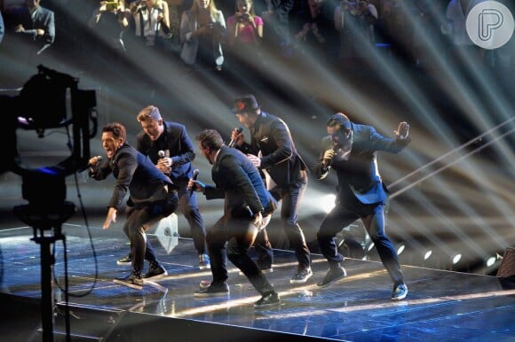 A boy band *NSYNC se reúne para VMA 2013