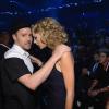 Taylor Swift conversa com Justin Timberlake no VMA 2013