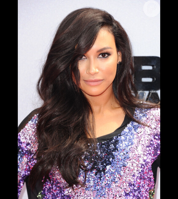 Naya Rivera, a Santana de 'Glee', cantará com Demi Lovato na próxima temporada