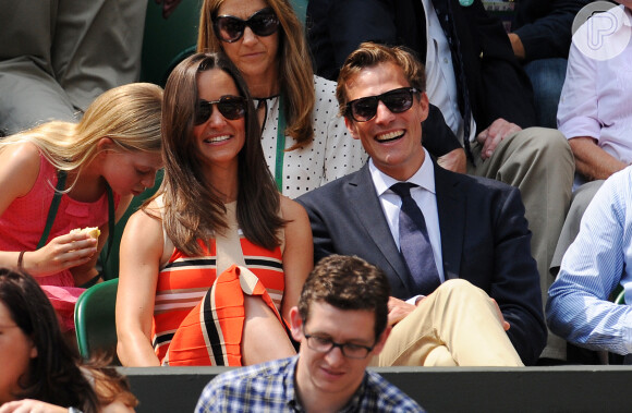 Pippa Middleton e seu namorado, o banqueiro Nico Jackson. Segundo o jornal 'Sunday People', o casal vai se casar em 2014