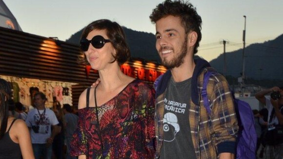 Rock in Rio: Maria Paula chega com novo namorado, Victor, de 23 anos