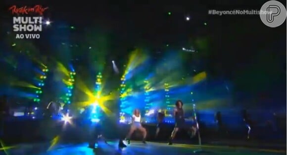 Beyoncé e seus dançarinos dançam o funk 'Passinho do Volante'