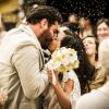 Toni (Thiago Lacerda) e Gaia (Ana Cecília Costa) se casam com uma festa à moda italiana, em 'Joia Rara', em 18 de setembro de 2013