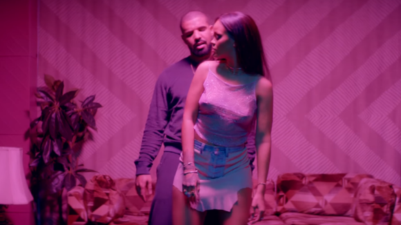 Rihanna usa figurino ousado em clipe com Drake e fãs apostam em namoro: 'Assume'