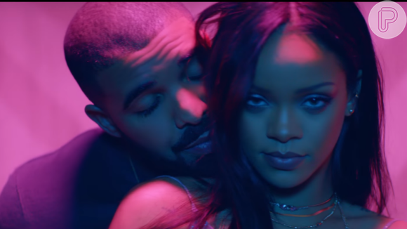 Rihanna e Drake sensualizam em 'Work' e fãs pedem que os dois assumam romance