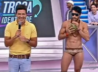 Antes do 'BBB16', Renan foi assistente de palco em programa de Rodrigo Faro