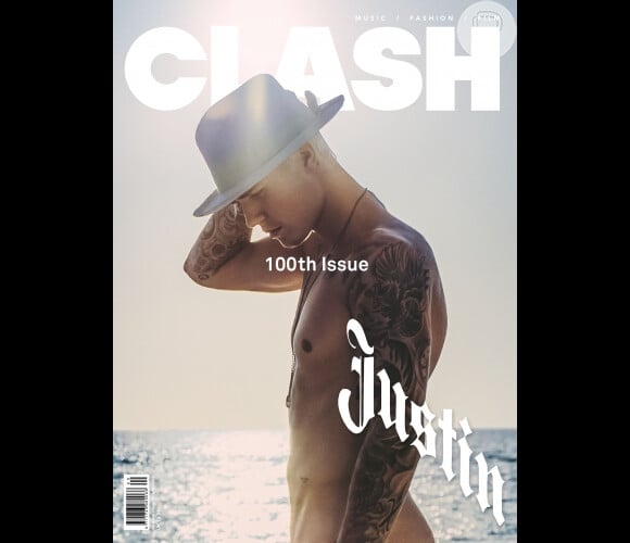 Justin Bieber estampou a capa de 100ª edição da revista 'Clash'