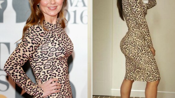Ex-Spice Girl Geri Halliwell repete vestido de R$ 7 mil usado por Anitta. Veja!